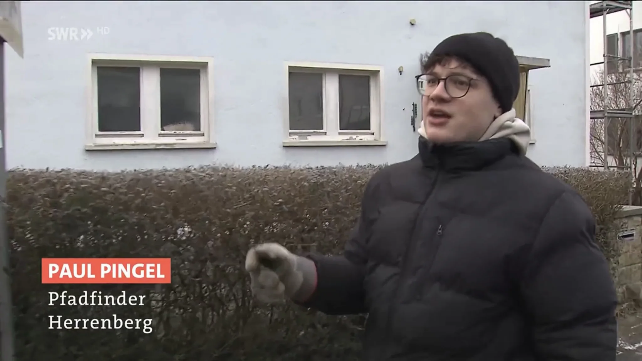 SWR Aktuell zur Tannenbaumsammlung