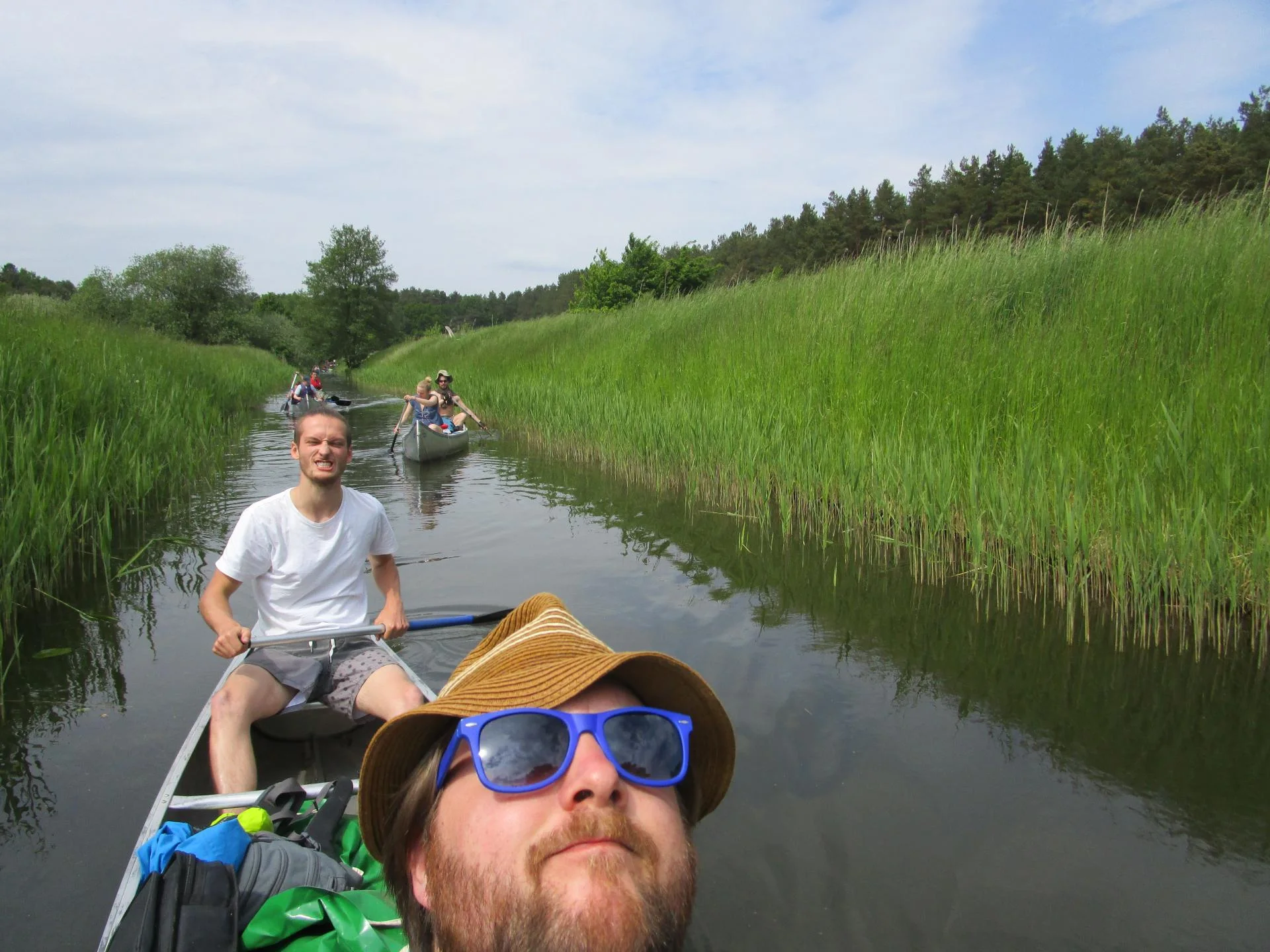 Kanu- Floßtour 2015
